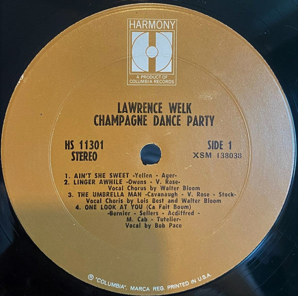 Lawrence Welk : Champagne Dance Party (LP, RE)