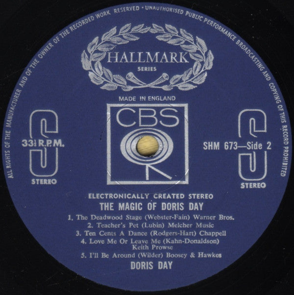 Doris Day : The Magic Of Doris Day (LP, Comp, RE)