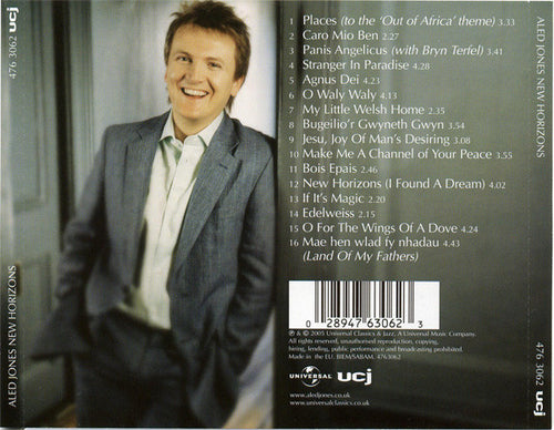 Aled Jones : New Horizons (CD, Album)