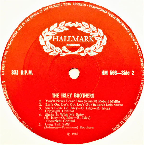 The Isley Brothers : The Famous Isley Brothers (LP, Album, Mono, RE)