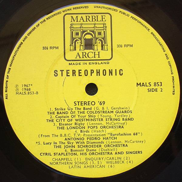 Various : Stereo '69 (LP, Comp)