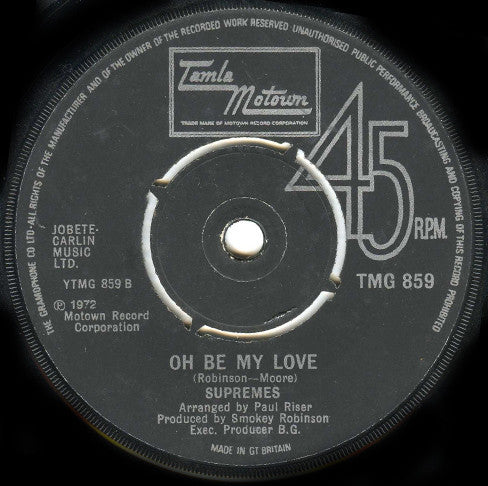 The Supremes : Tossin' And Turnin' (7")