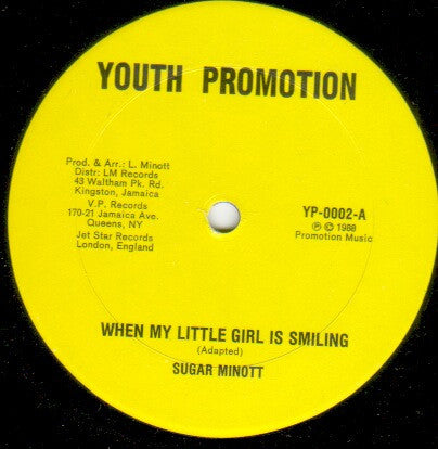Sugar Minott / Chris Wayne : When My Little Girl Is Smiling / Sweet My Sweet (12", Single)