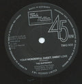 The Supremes : Your Wonderful Sweet, Sweet Love (7", Sol)