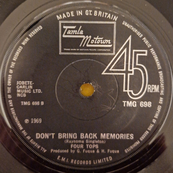 Four Tops : What Is A Man (7", Single, Sol)