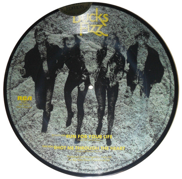 Bucks Fizz : Run For Your Life (10", Pic)