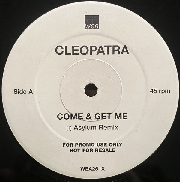 Cleopatra : Come & Get Me (12", Promo)