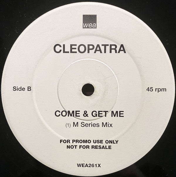 Cleopatra : Come & Get Me (12", Promo)