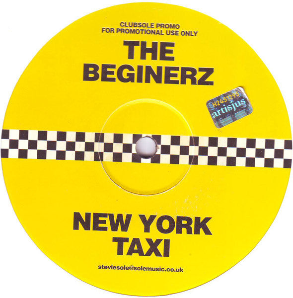 The Beginerz : New York Taxi (12", Promo)