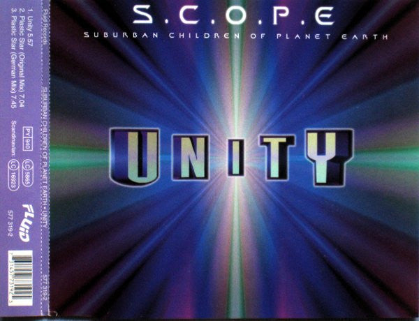 Suburban Children Of Planet Earth : Unity (CD, Maxi)