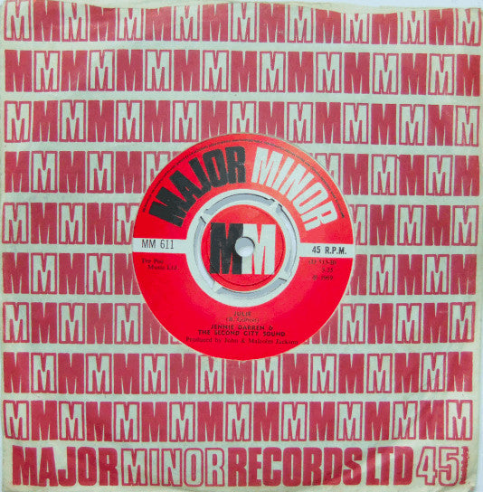 Jennie Darren & Second City Sound : River Deep, Mountain High / Julie (7", Single)