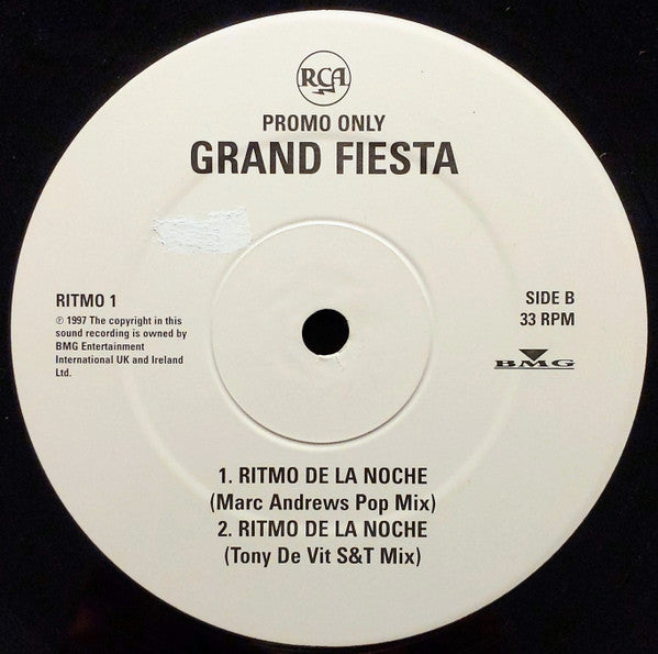 Grand Fiesta : Ritmo De La Noche (12", Promo)