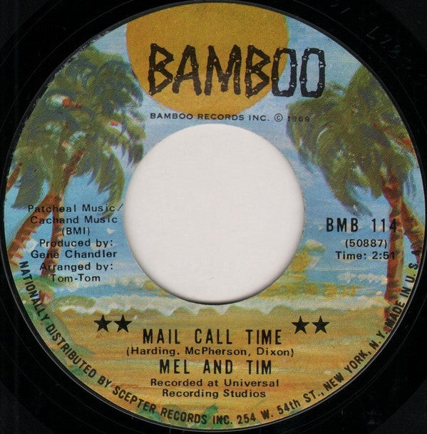 Mel & Tim : Mail Call Time (7")