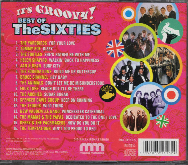 Various : It's Groovy! (Best Of The Sixties) (CD, Comp)