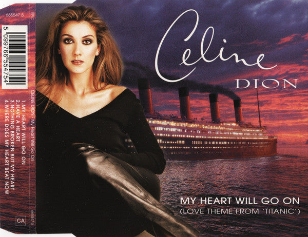 Céline Dion : My Heart Will Go On (Love Theme From 'Titanic') (CD, Single)