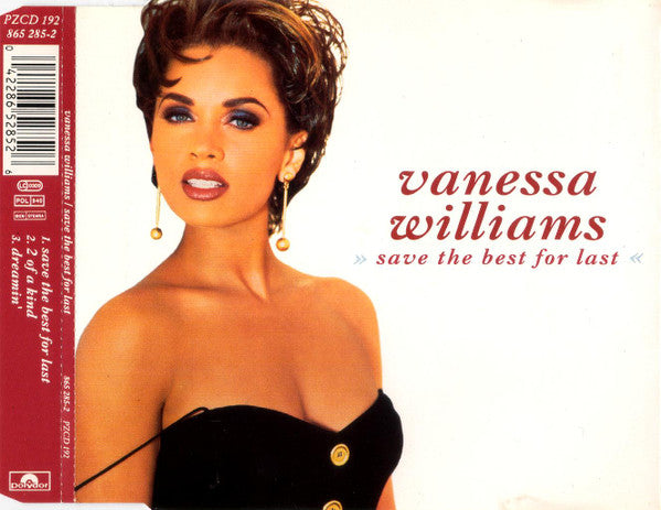 Vanessa Williams : Save The Best For Last (CD, Single)