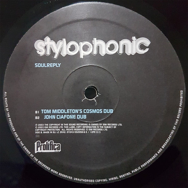 Stylophonic : Soulreply (12")