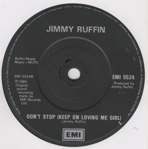 Jimmy Ruffin : That's When My Loving Begins (7", Single)