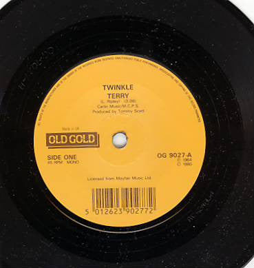 Twinkle (3) : Terry / Golden Lights (7", Mono)