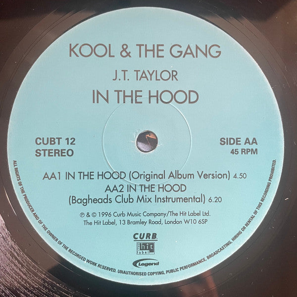 Kool & The Gang : In The Hood (12")