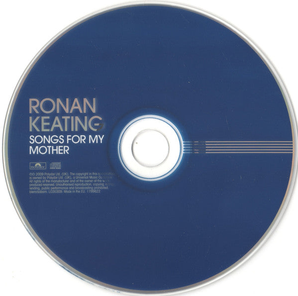 Ronan Keating : Songs For My Mother (CD, Album)