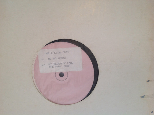 The 2 Live Crew : Me So Horny (12", W/Lbl)
