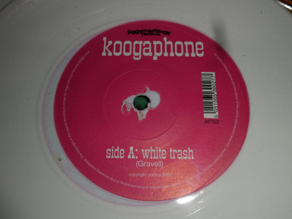 Koogaphone : White Trash (7", Whi)