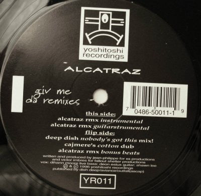Alcatraz : Giv Me Luv (Remixes) (12")
