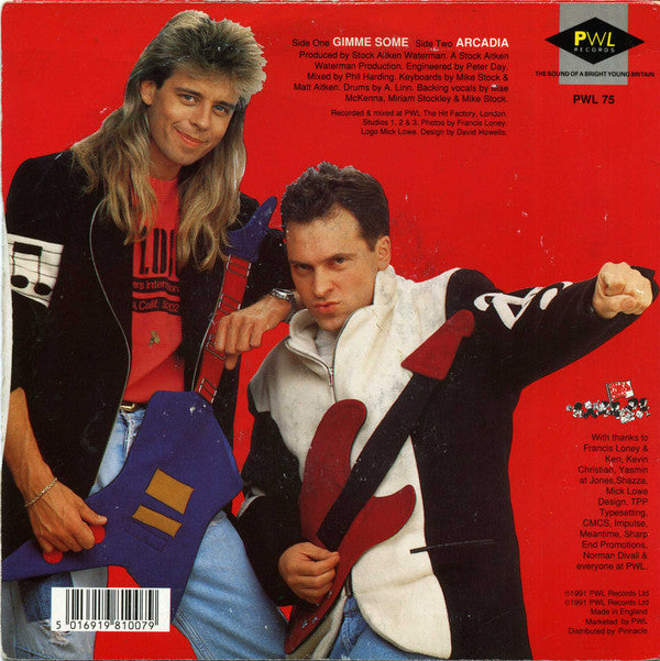 Pat & Mick : Gimme Some (7", Single)