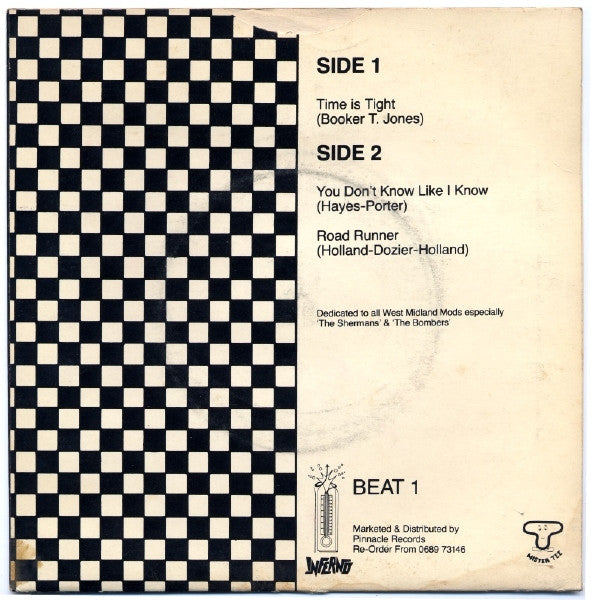 Ska City Rockers : Time Is Tight (7", Single)