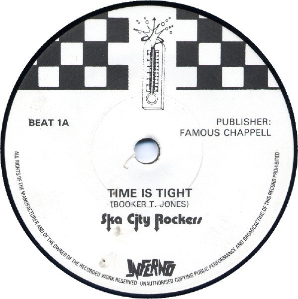 Ska City Rockers : Time Is Tight (7", Single)