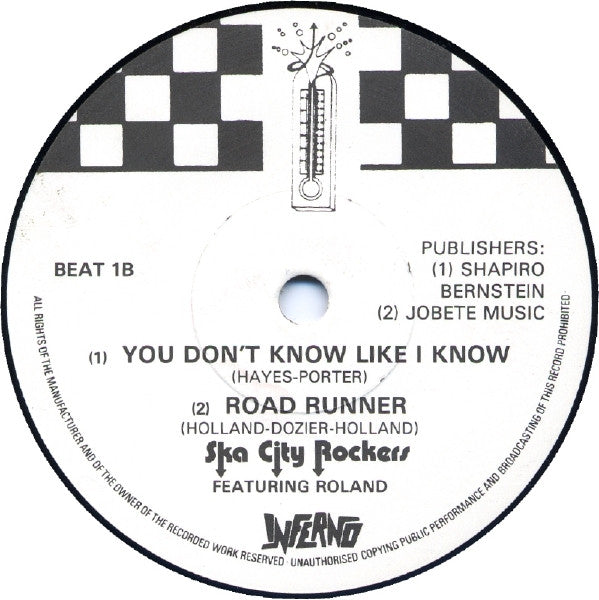 Ska City Rockers : Time Is Tight (7", Single)