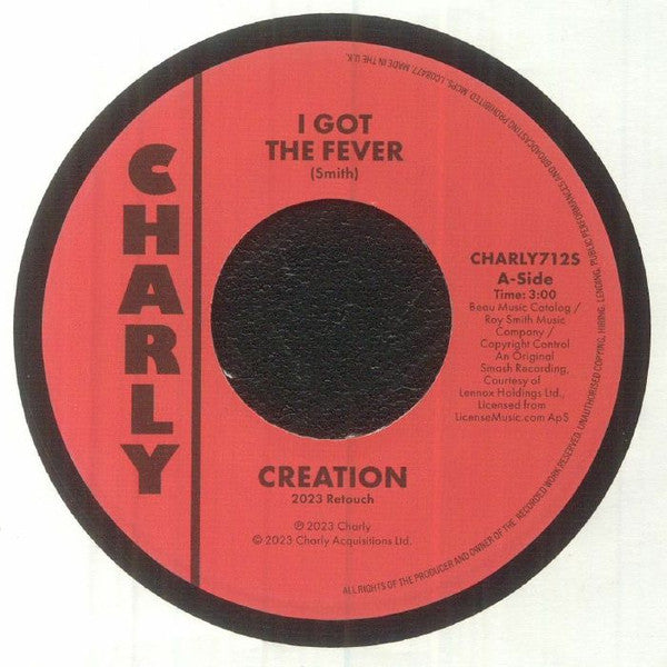 Creation (11) / The Prophets (3) : I Got The Fever (7")