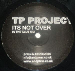 TP Project : It's Not Over (12")