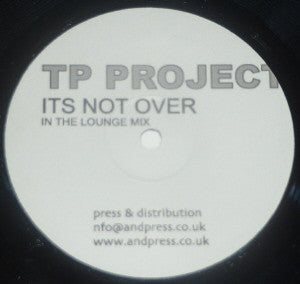 TP Project : It's Not Over (12")