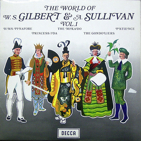 Gilbert & Sullivan : The World Of W. S. Gilbert & A.Sullivan Vol.1 (LP, Sil)