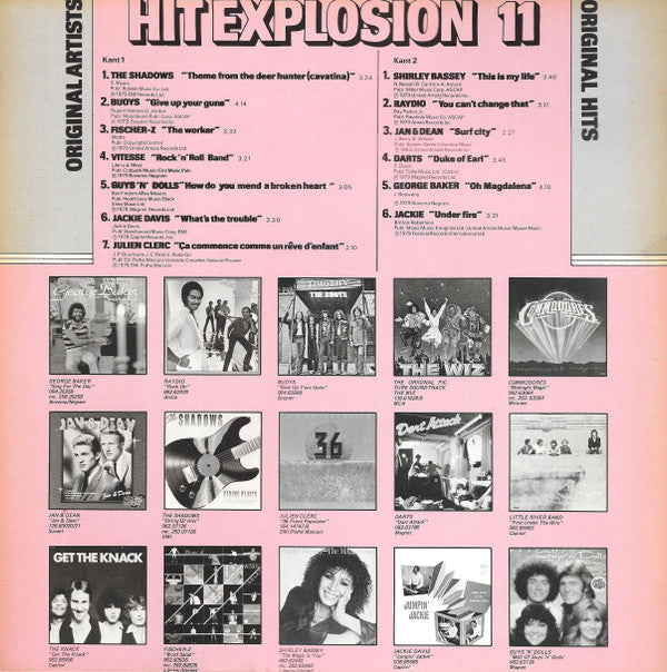 Various : Hit Explosion 11 (LP, Comp)