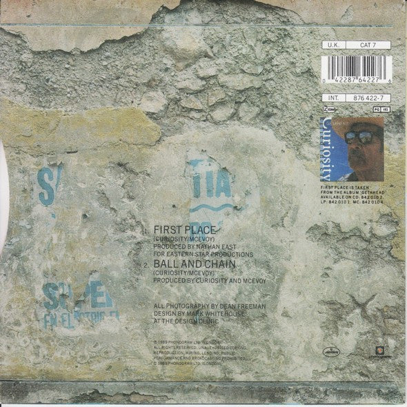 Curiosity Killed The Cat : First Place (7", Single)
