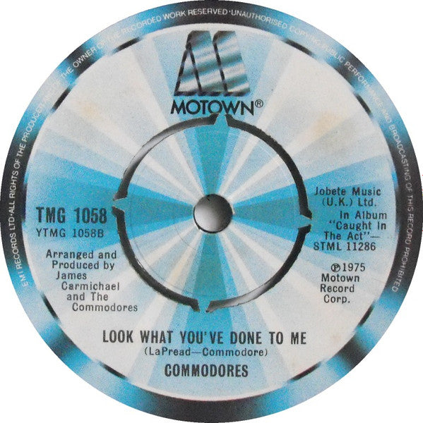 Commodores : Just To Be Close To You (7", Single)