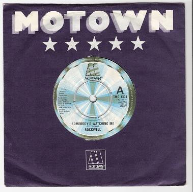 Rockwell : Somebody's Watching Me (7", Kno)
