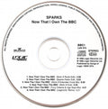 Sparks : Now That I Own The BBC (CD, Single, Promo)