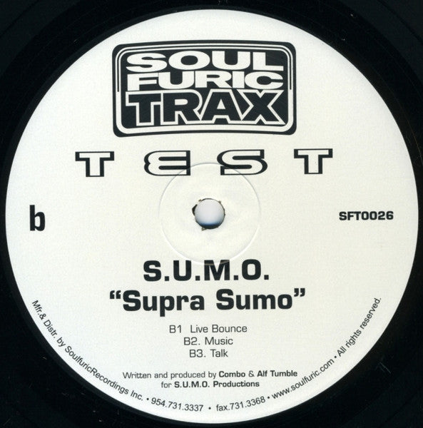S.U.M.O. : Supra Sumo (12", TP)