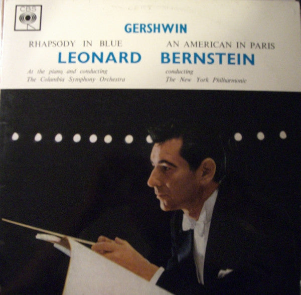 Gershwin*, Leonard Bernstein : Rhapsody In Blue / An American In Paris (LP, Mono, RE)