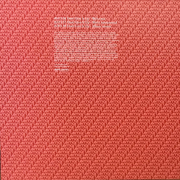 Lemar : Don't Give It Up (12", Promo)