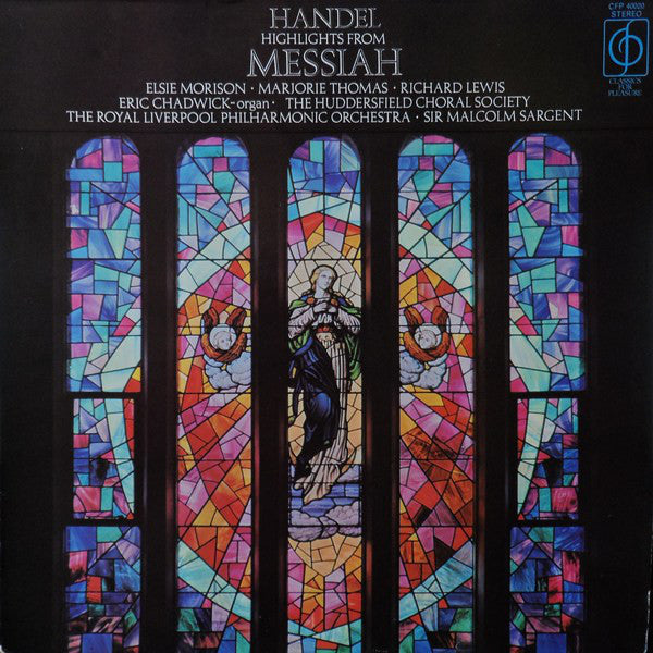 Georg Friedrich Händel : Highlights From Messiah (LP, Album, RE)