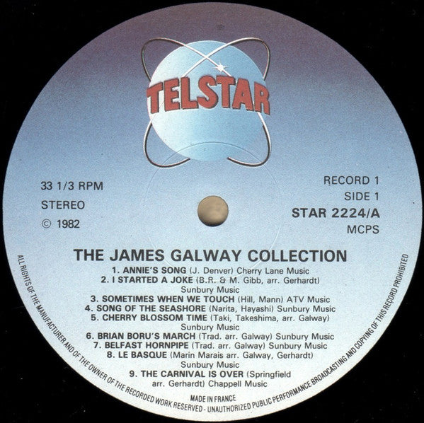 James Galway : The James Galway Collection - Volume 1 (LP, Comp)