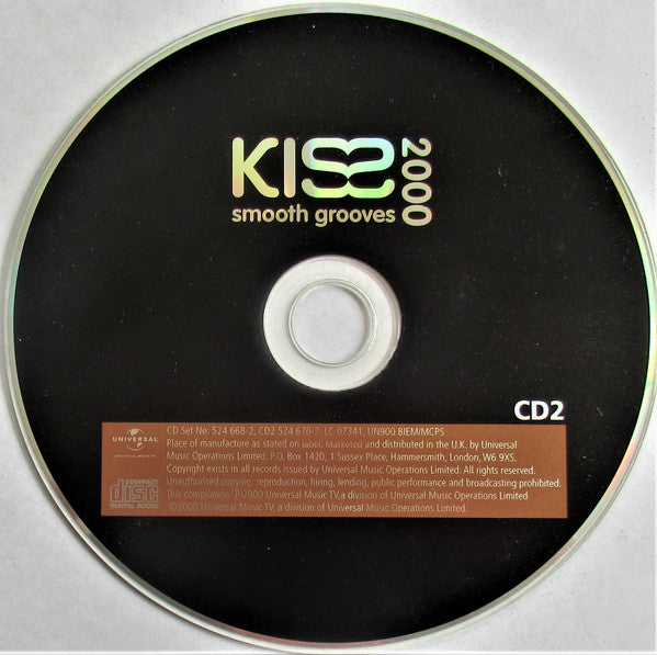 Various : Kiss Smooth Grooves 2000 (2xCD, Comp)