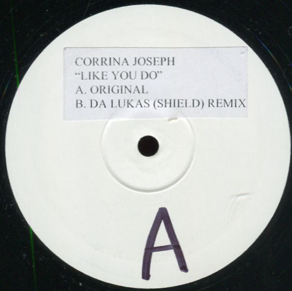 Corrina Joseph : Like You Do (12", W/Lbl, Sti)