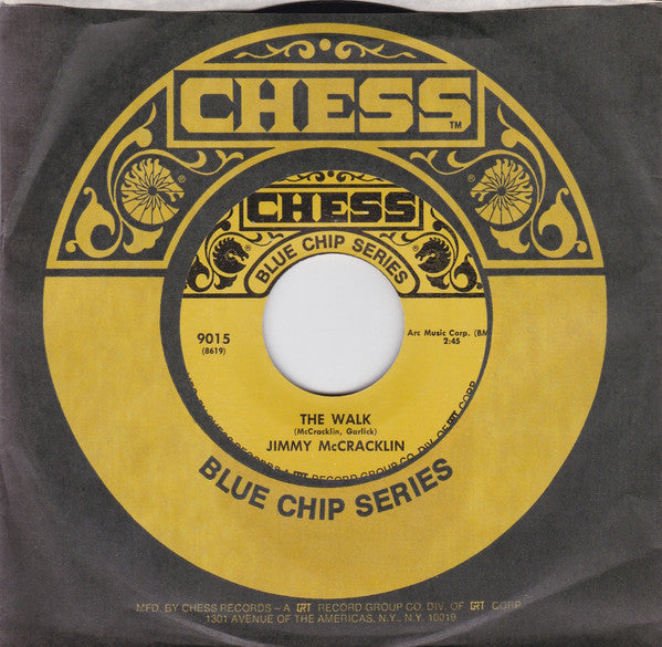 Jimmy McCracklin : The Walk / I'm To Blame (7", Single, RE)