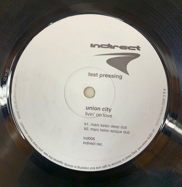 Union City : Livin' On Love (12", TP)